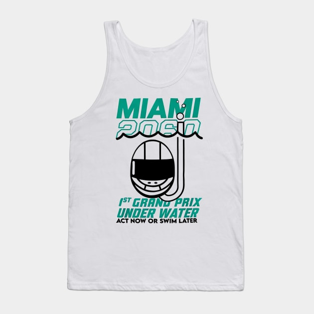 Vettel Miami Tank Top by Rflectionart